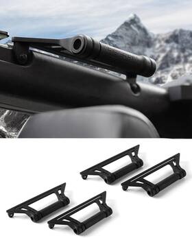 M2dz-78112c79-bg Nationwide 4pc Aluminum Grab Handles For Ford Bronco 2021-2025 2/4 Door Front And Rear Black