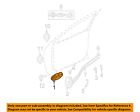 Qh46xdvab Neon-interior Chrysler Dodge Oem 01-05 Door Handle