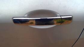 129-51861l Nissan Driver Door Handle Exterior Assembly Vin J Rear Fits 10-15 Rogue 274102