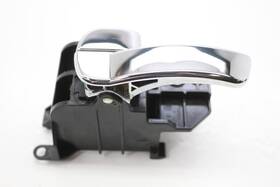Nissan 229.da1518 2017-2019 Frontier 4.0l Gray Driver Left Rear Chrome Interior Door Handle