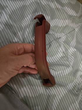 229.da1z83 Nissan Oem 1982-1983 Datsun 280zx S130 2 Passenger Right Front Red Pull Grab Handle