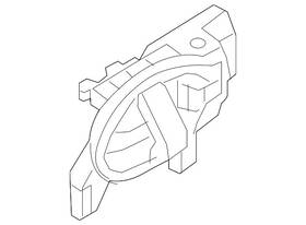 80670-5rb0a Nissan Genuine Handle Inside