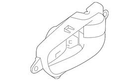 80671-5aa0a Nissan Genuine Handle Inside