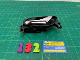 80671-7fl0b Nissan 14-20 Rogue Interior Left Driver Side Door Handle Chrome Oem