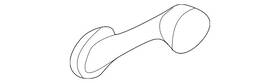 80760-9z400 Nissan Genuine Window Handle