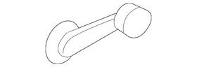 80760-el000 Nissan Genuine Regulator Handle