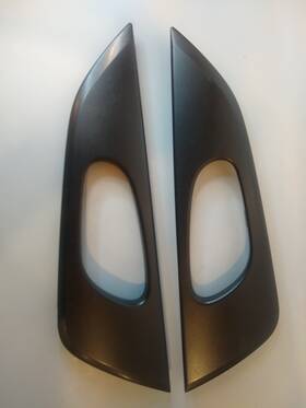 82682-5ha0a Nissan 2014-2020 Rogue Rear Left And Right Side Interior Door Handle Bezel Oem