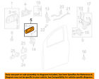 72165s0xa21za Odyssey-interior Handle Oem Left 00-04 Honda Door