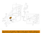 692050c010b1 Oem Toyota 00-06 Door Handle Tundra-interior