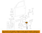 8262025000yn Oem Accent-interior 00-03 Handle Door Hyundai