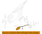 8310254g10ja8 Oem Aerio-interior Left Handle Door 04-07 Suzuki