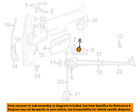 2935232 Oem Chrysler Side 95-98 B2500 Dodge Loading Door-handle Spacer