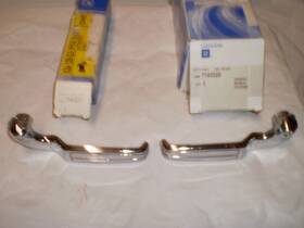 7743520-1 Oem Gm Inside Door Handles 68-72 A Body Buick Gs Chevy Ss Olds 442 Pontiac Gto