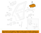 25965493 Oem-interior Door Gm Handle