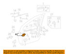 69206aa010b1 Oem Left Door Toyota Sienna-interior Handle 98-03