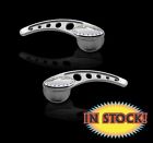 El-506 Older Works Ford 48 Machine Chrome Window Crank Inserts Claton