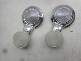 7765729 Original Gm Nos 68 Impala Chevelle Gto 442 White Knob Vent Window Crank Handles
