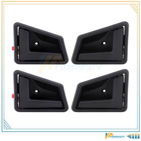 Sa802259t01 Orrigey 4x Door Handles Interior Right Left Front Rear For Chevy Geo Sidekick Black