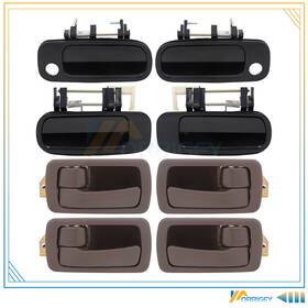 Who80223801e Orrigey 8pcs Set Interior Inner And Outer Front Rear For 92-96 Toyota Camry Door Handles