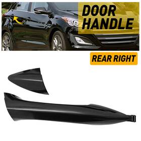 Oxilam 723650263259 Exterior For Hyundai 2011-2016 Elantra Rear Passenger Side Primed Door Handle Us