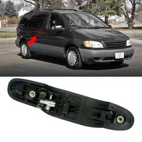 Ewp-kdf-34918 Oxilam Fits 1998- 2003 Toyota Sienna Van Outside Door Handles Rear Left/right Car Parts