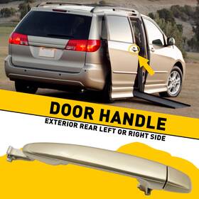 Mbs-dys-95611 Oxilam 1pcs Rear Left Right Outside Door Handle For 2004-2010 Toyota Sienna Replacement