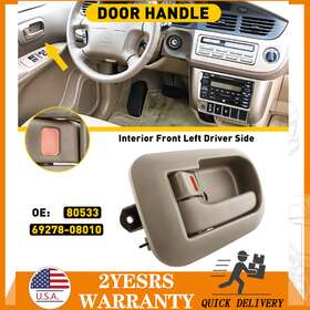 Mbs-nm-sienna-98-03-fl Oxilam For Toyota Sienna Inner Inside Interior Door Handle Beigt Front Left 1998-2003