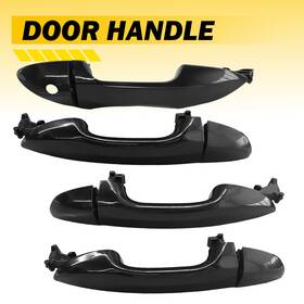 Mbs-wm-corolla-14-19fr Oxilam 4x For Toyota 14-19 Corolla Front Rear Left Right Exterior Outer Door Handle New