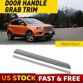 Mbsst-escape-13-19sr Oxilam For Ford Escape 13-19 Front Rh Door Handle Grab Trim Molding Right Silver
