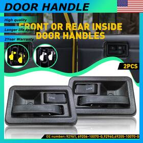 Wwd-fzd-455211 Oxilam For 1987-2004 Jeep Wrangler Inside Interior Door Handle Set Right Left Rh Lh Eol
