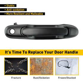 Wwd-fzd-45528 Oxilam Exterior Door Handle For 98-03 Toyota Sienna Van Front Left Outside Accessories