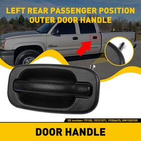 Wwd-fzd-45532 Oxilam 1x Rear Left Side Exterior Door Handle For 99-07 Silverado Sierra Accessories Us