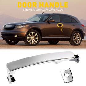Wwd-fzd-45551 Oxilam 1x Door Handle Front Left Driver Side For 2003-2007 Nissan Murano Car Auto Parts