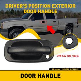 Wwd-kkk-16511 Oxilam For 02-05 Gmc Sierra 3500 Base 4-door Outside Door Handle Front Left Driver Side