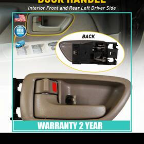 Wwd-mbs-86115 Oxilam For 2001-2007 Toyota Sequoia Fits Inside Interior Door Handle Left Driver Beige