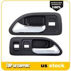 T80240401d Pair Fits 94-97 Honda Accord Door Handles Interior Front Right Left Inside