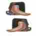 Pairidh2162 Aftermarket Pair Of Interior Door Handles Beige Left Right Side 1994-1999 Ford Mustang