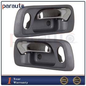 Ps802397e13 Parautostore 2pcs Door Handles Gray Inside Front Right&left Side Fits 98-02 Honda Accord