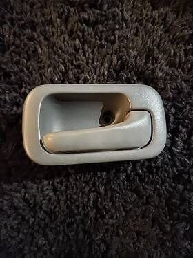 Mrt123h462131 Parts Galaxy Rh Inside Interior Door Handle Dark Gray For 92-95 Honda Civic Sedan