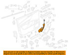 3c1867180b21x Passat Volkswagen Oem Front Vw 06-10 Door-pull Handle