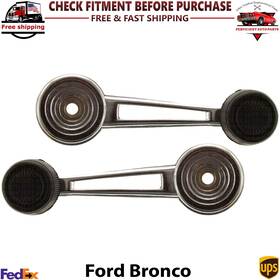12745409 Perfect Fit Set Of 2 Pair Window Cranks Front Or Rear Driver And Passenger Side For F250 Truck