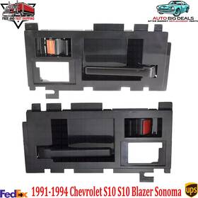 13753787 Perfect Fit Front Interior Door Handle Lh Rh For 1991-1994 Chevrolet S10 Blazer Sonoma
