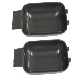 Kt-1605 Pirate Mfg Black Inside Door Opener Finger Plate Kit For Beetle Ghia Type-2 Bus Type 3