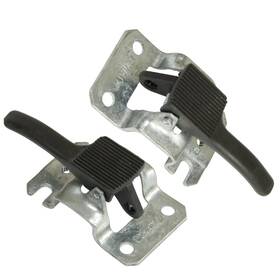 Pirate Mfg Kt-1613 Inside Door Handles Set Black Fits Vw T-1 67-79 T-3 62-73 Ghia 68-73