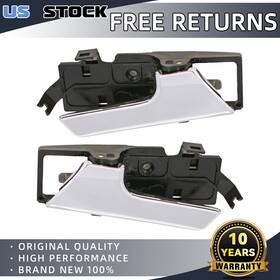 Pldde-aveo07-lh Pldde Rh-in New Left Right Front Or Rear Interior Blk/chrome Door Handle For Aveo/g3/wave