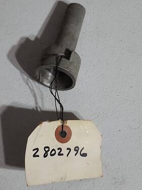 2802796 Plymouth Dodge 1967-70 Satellite Coronet Wagon Nos Outer Manual Handle Shaft Housing Oe