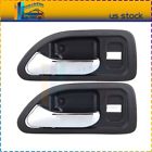 Pmt80240021am For Honda Accord Door Handles Chrome Blackinterior Front Left Side