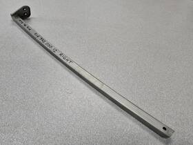 91454203012 Porsche Very Nice Original 914 Right Door Window Rear Track Channel 1973-76 Nla