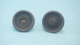 92853758502 Porsche 928 Doors Lock Knob Sorround Assembly Pair Left And Right