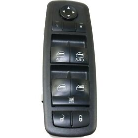 61313414355 Power Window Switch Front Left Side Black Lh Hand Compatible With X3